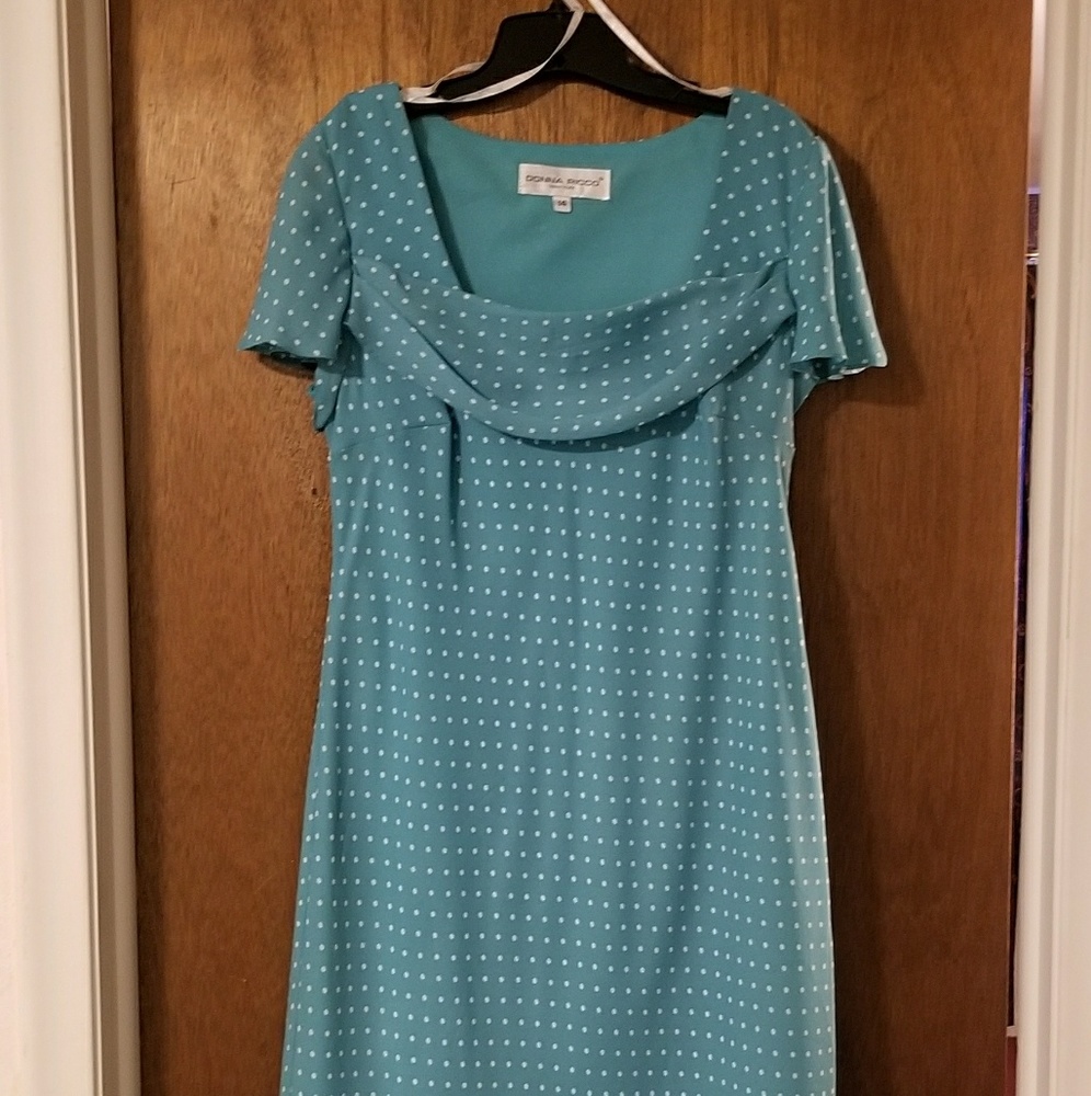 Size 14 - Donna Rico Cheery Polka Dot Dress!